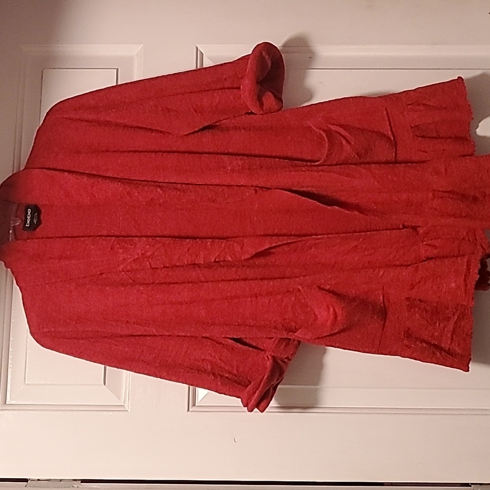 bebe terrycloth Robe M/L